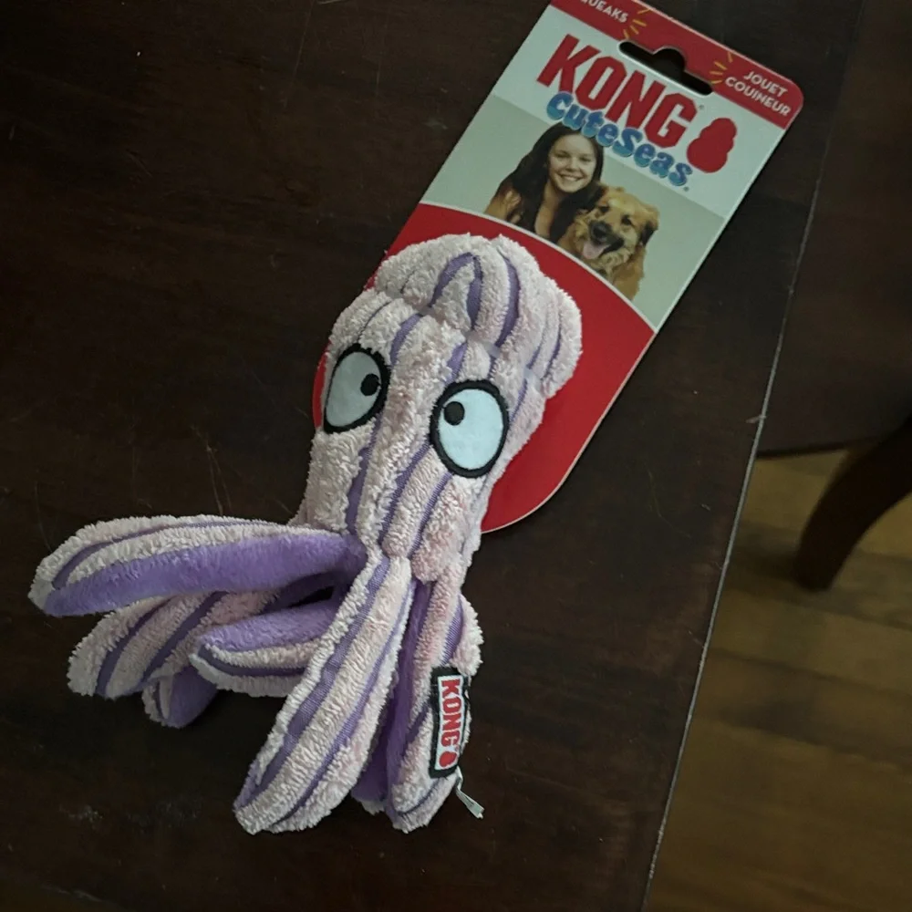 NWT KONG CuteSeas Octopus Dog Toy